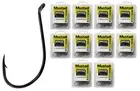 MUSTAD 10 Boxes of 92604NPBLN Penetrator Chemically Sharpened Fishing Hooks
