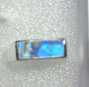 mens sterling silver ring Size 11 Rainbow Moonstone
