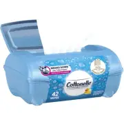 Kleenex Cottonelle Fresh Care Flushable Cleansing Cloths White 84 ct Case of 8