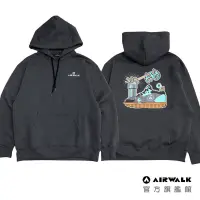 在飛比找蝦皮商城優惠-AIRWALK 帽T 灰 AW53513 美版 潮流 街舞 