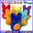 LF# Easter Bunny Stuffed Animal Plush Peeping Rabbit Easter Toy Desktop Sofa Dec