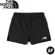 【The North Face 女 透氣排汗彈性短褲AP《黑》】539O/運動短褲/休閒短褲