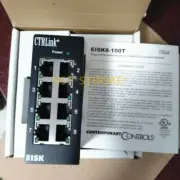 1PCS New EISK8-100T CTRLink Skorpion 8 Port 10/100 Switch Ring Network Setting
