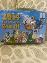 New 2014 Fifa World Cup Brazil Sticker Set to Go! Tin Box