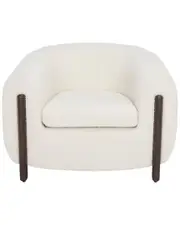 Safavieh Couture Westley Barrel Back Accent Chair