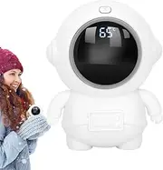 Electronic Hand Warmers Rechargeable - Digital Display Electric Hand Warmer Battery Operated Hand Warmer | Adjustable USB Pocket Heater Pocket Hot Hand Heater for Children Adults