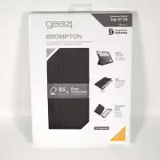 ZAGG Gear4 Brompton Case for Samsung Galaxy Tab S7 5G - Smoke Gray/ Black Clear