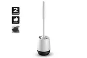 Vivva Bathroom Silicone Bristles Toilet Brush Holder Creative Cleaning Brush Set(2 Colours)