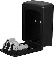 CHILDWEET Wall Mounted Key Lock Box Combination Lockbox for Outdoor Indoor Key Storage Sleek Design Convenient Access
