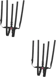 CIMAXIC 2 Pcs Safety Hooks Child Lock Safety Harness Stroller 5 Point Harness Belt