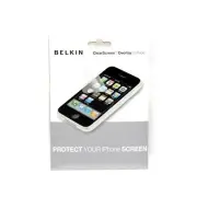 BELKIN SCREEN PROTECTOR FOR APPLE IPHONE 3GS 3G TRANSPARENT 3 OVERLAY NEW F8Z333