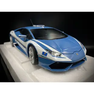 【收藏模人】Autoart Lamborghini Huracan LP610-4 義大利 警車 1:18 1/18