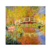 Claude Monet, The Japanese Bridge FRIDGE MAGNET, 1896 Fine Art Repro Gift
