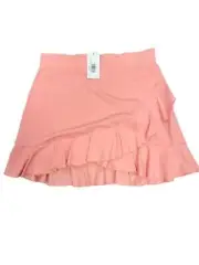 Kilo Tango Ruffle Skort- Peach Sorbet
