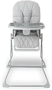 Nebio S-1 Baby High Chair with Table Included, Drop Prevention, Compact, Easy Assembly, Easy to Size, Table Food Sanitation Law Tested for Baby Food, Meals, Baby Showers, Freestanding, Folding Baby