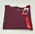 Felina Women's Crewneck Cozy Knit Long Sleeve Top, Red (Mauve Wine), Size M