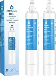 847200 Refrigerator Water Filters for Fisher & Paykel Refrigerators,NSF 42 Replacement forFisher & Paykel 847200,E522, E422, E402,2 Pack