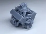1/24 SB Chev Drag Engine V3 , Aoshima, Fujimi, Tamiya, Revell, Monogram