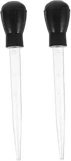 FIXOSHEE 2PCS Turkey Baster and Marinade Injector Dropper for Application Kitchen Essential for Thanksgiving and BBQ for Flavorful Cooking