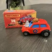 Matchbox Superfast No.14 Mini-Ha-Ha in Original Box Set 1975 MINT W/ Box