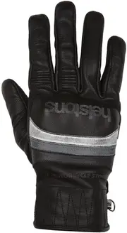 Helstons Bora Winter Motorcycle Gloves, black-grey, Size 3XL for Men Black Grey