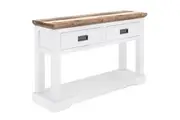 Divano Orville Console Hallway Entry Table 125cm Solid Acacia Timber Wood - Multi Color