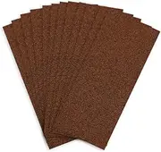 Bigman BYS-80 Paper File #80, Set of 12, Sandpaper Attachable, Sandpaper, Polishing