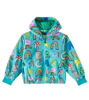 [Stella McCartney Kids] Stella McCartney Kids Printed jacket Y 3 blue