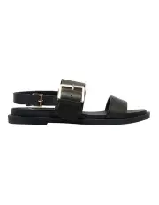 [Sandler] Meadow Sandals in Black Leather