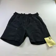J&G Cyclewear Mens Bike Patrol Shorts Sz 2XL Black No Chamois NWT