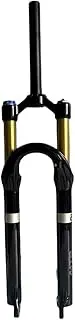 27.5"/29" Travel 120mm MTB Air Suspension Fork, Rebound Adjust, 1 1/8" Straight/Tapered Tube, QR 9mm, Manual Lockout, XC AM Straight Mountain Bike Front Forks…