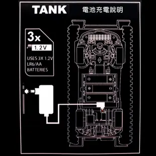 【孩子國】四通聲光無線遙控戰車/坦克車 (附充電電池) (8.5折)