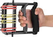 YPCBYNBS Hand Exerciser,Finger Exerciser and Hand Strengthener for Hands,Finger,Wrist,Forearms and Thumbs Therapy,Black