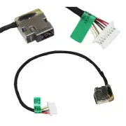 For HP Envy 17T-BW000 17-bw0011nr 17-bw0008ca 17-bw0003ca DC Power Jack W/ Cable