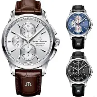 在飛比找Yahoo!奇摩拍賣優惠-Maurice Lacroix 計時手錶豪華男士手錶防水商務