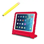 StylePro, iPad 10th generation Kids Case with Kids Stylus, red.