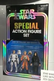 SDCC 2019 EXCLUSIVE HASBRO STAR WARS SPECIAL AFS LUKE SKYWALKER JEDI DESTINY SET