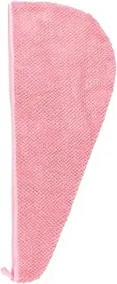 Gogogmee Absorbent Hair Towel Wrap with Button Quick Hair Wrap for All Hair Soft Fleece Bathing Cap for Easy Use and Convenience