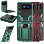 For Samsung Galaxy Z Flip4 3 & Fold4 3 5G Magnetic Ring Case Shockproof Cover