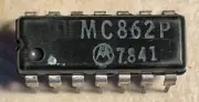 Motorola MC862P MC862 Triple 3 Input NAND Gate - NOS - Vintage - Rare !