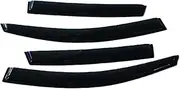 FUWKAIZS Side Window Deflectors Compatible for CRV CR-V 2012 2013 2014 2015 2016 Window Visor Vent Rain Wind Protectors Guards Weathershiled
