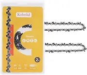 14 inch Chainsaw Chains 3/8 LP .050 Inch 53 Drive Links fits for 14-Inch Bars Wood Cutting Saw Chain (Pack of 2)