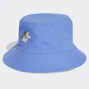 Adidas 漁夫帽 雙面戴 嚕嚕米 聯名款 藍 米白 IC5282