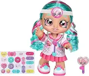 Kindi Kids Pre-School Fun Time Dr Cindy Pops 25cm Doll and 2 Shopkin Accessories