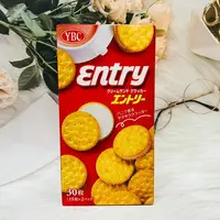 在飛比找樂天市場購物網優惠-日本 YBC entry 夾心餅乾 30枚入 香草夾心餅 三