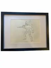 Masters Of The Universe Trap Jaw Original Animation Cartoon Art Sketch He-man
