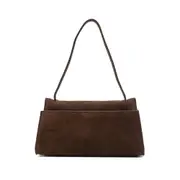 [Elleme] Elleme Long Papillon Suede Top-handle Shoulder Bag ONE SIZE BROWN