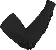 Protective Elbow Sleeve Adjustable Straps Sports Arm Guard Elbow Pad for Basketball Football Badminton (size)