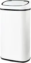 Devanti 58L Sensor Bin White