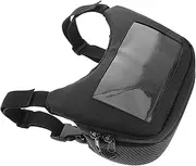 ELAYARD Modified Front Bag Motorcycle Waterproof Handlebar Bag Motorbike Mobile Storage Electric Bicycle Bag Tool Bag for Motorcycle Bag for Electric Scooter Electric Scooter Bags Black